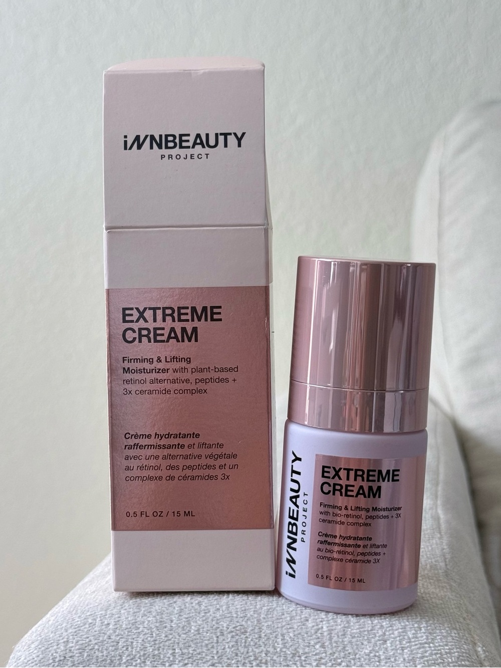 INNBEAUTY PROJECT Extreme cream firming & lifting moisturizer 15ml